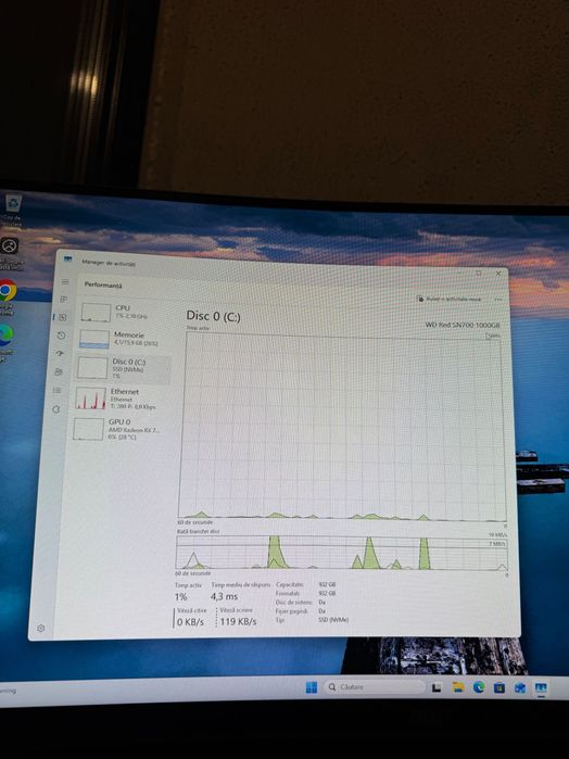 Setup complet i9 10900F, Rx 7600 16GB 1TB SSD