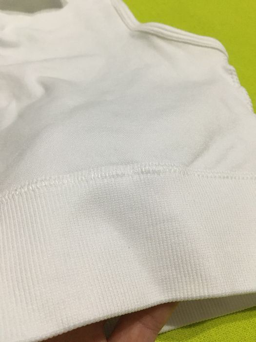 Top scurt alb superb