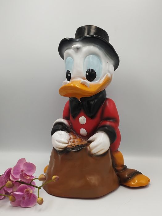 Рядка винтидж фигурка на г-н Скрудж Макдък от 60-те години на Дисни –