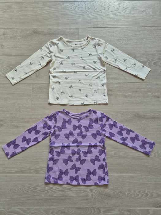 Запазени блузи дълъг ръкав за момиче на Terra Nova,H&M и Sinsay 98/104