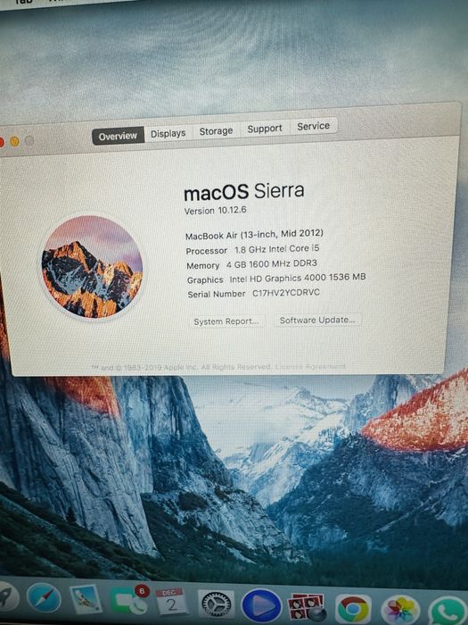 MACBOOK AIR 13'' 2012-без следи от употреба