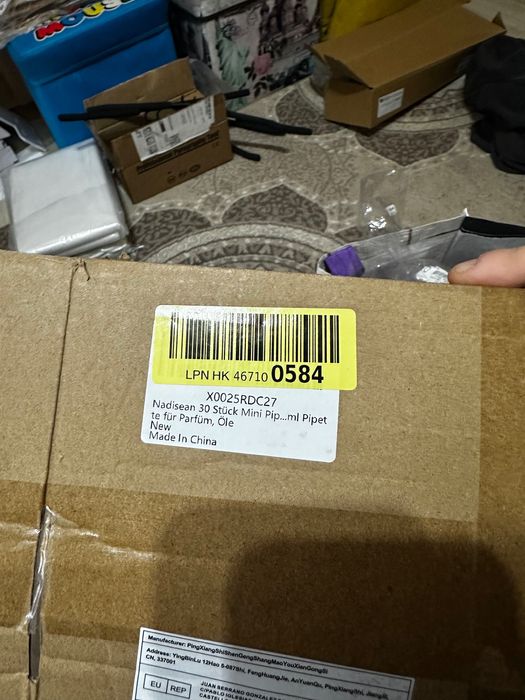 Set 30 sticlute / pipete 2ml noi