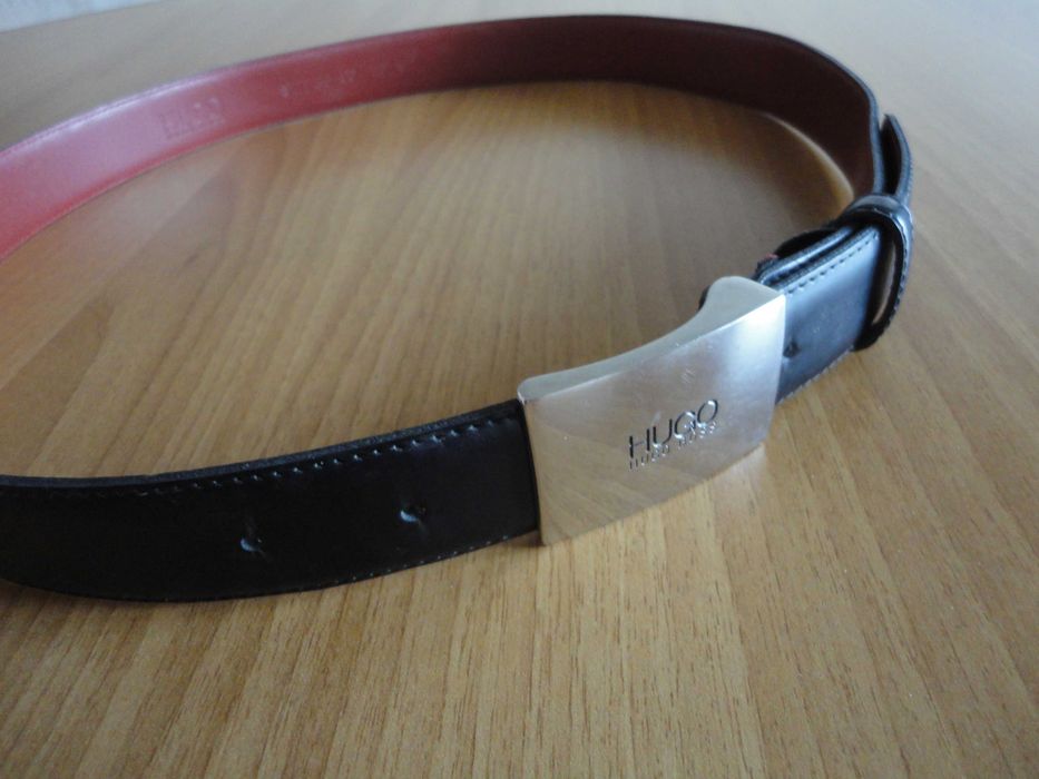 Hugo Boss/естествена кожа/мъжки колан