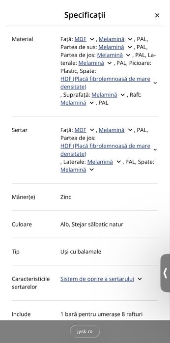 Dulap dressing  Markskel