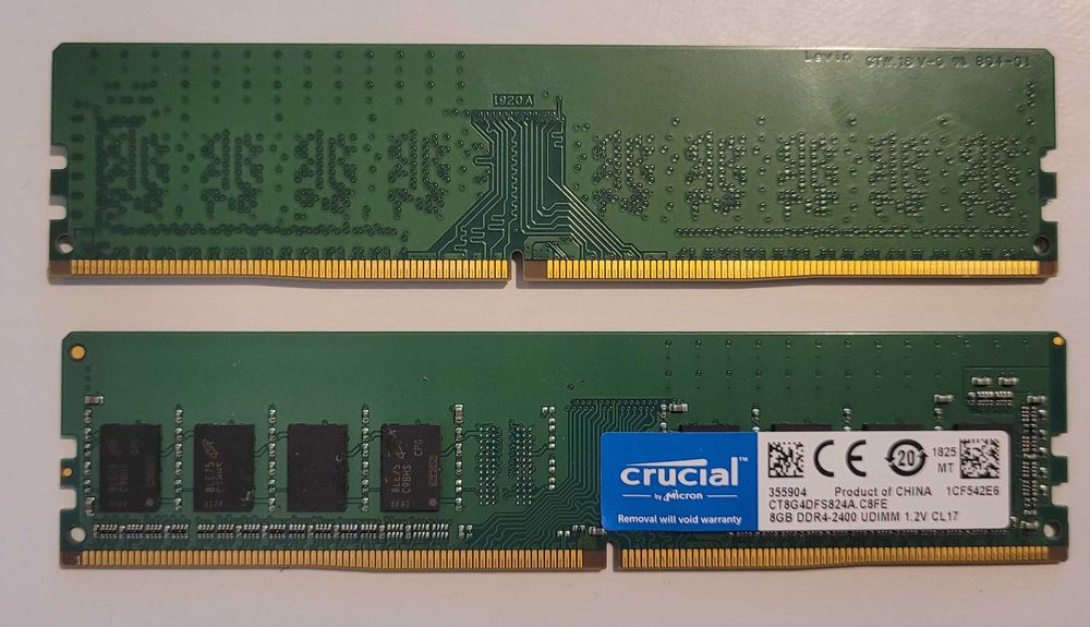 Kit memorii 16gb ddr4 ( 2x 8gb) Crucial 2400 mhz
