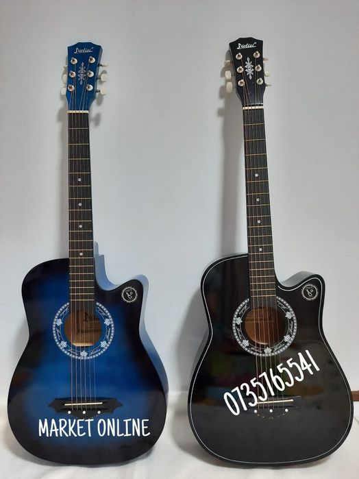 Chitara acustica 98cm 4/4 husa transport NOU