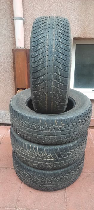 4 броя всесезонни гуми 265 65 17 Nokian 6mm без забележки
