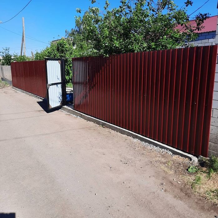 Заборы из профлиста