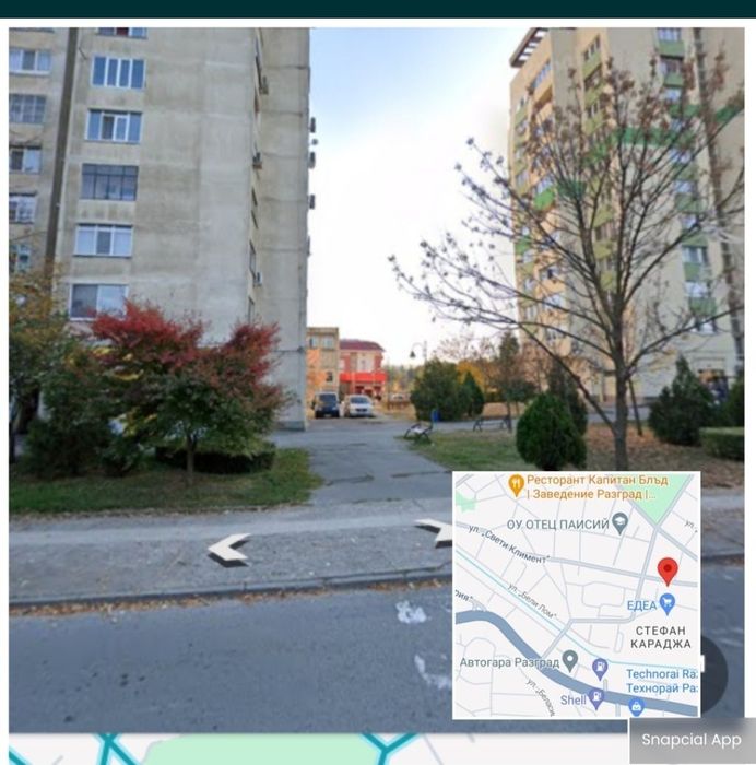 Едностаен апартамент под наем в гр. Разград