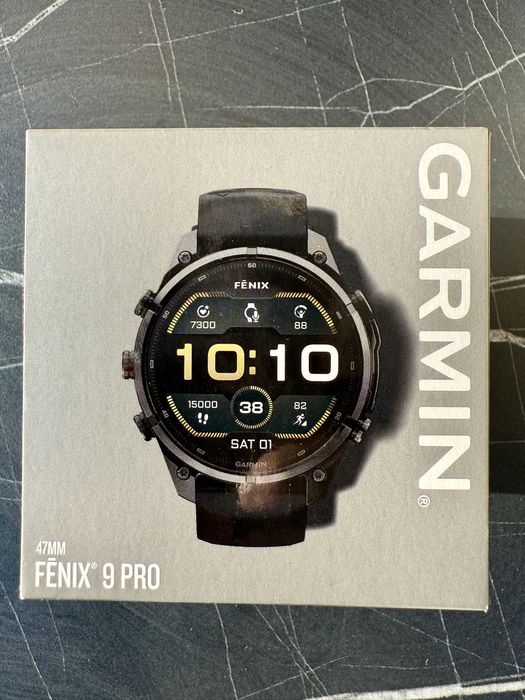 Garmin Fenix 9 Pro 47mm – Carbon Grey | Nou, Sigilat, Garanție