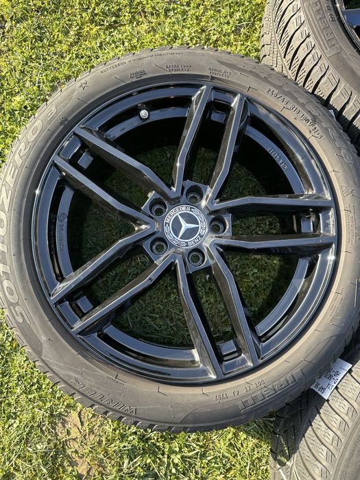 Roti/Jante Mercedes E class pe 18 in 2 latimi cu anvelope de iarna