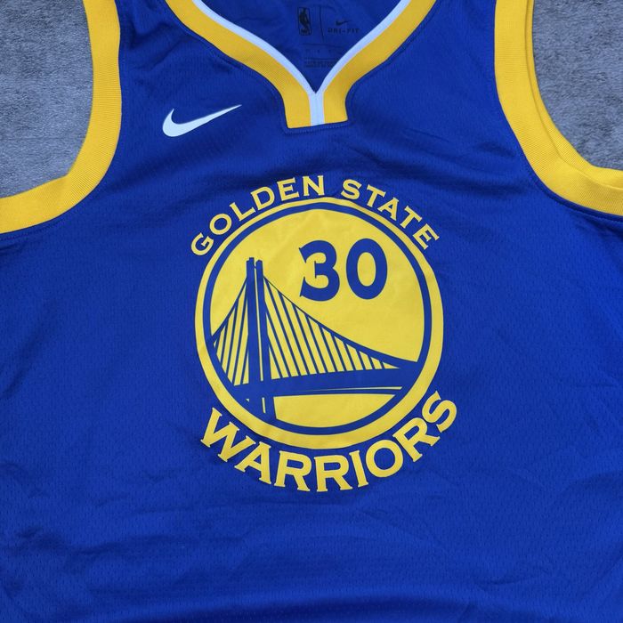 Maiou Baschet Nike NBA Golden State Warriors Stephen Curry #30 Dri-FIT Mărimea 40 (S)