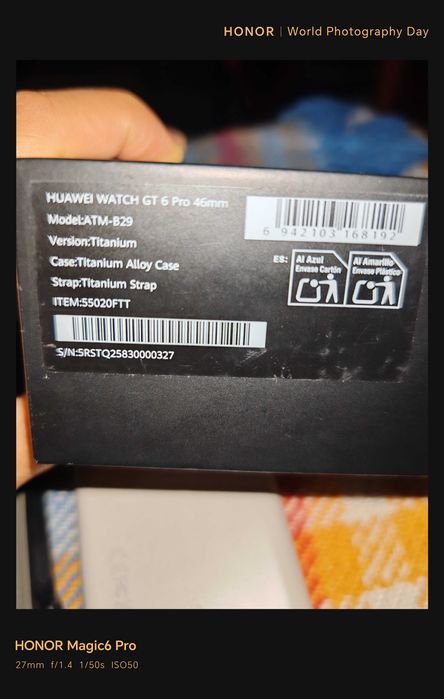 Huawei GT 6 PRO Titanium