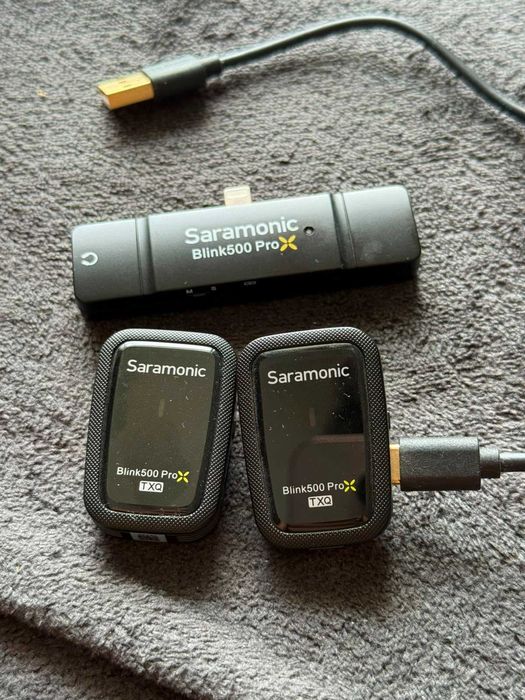 Lavalieră wireless Saramonic Blink500 ProX Q20 iPhone (Lightning)