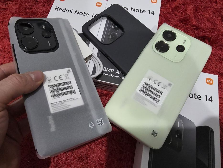 -Xiaomi Redmi Note14, Nou, Nefolosit, 256Gb, 8Ram, 0 cicluri incarcare