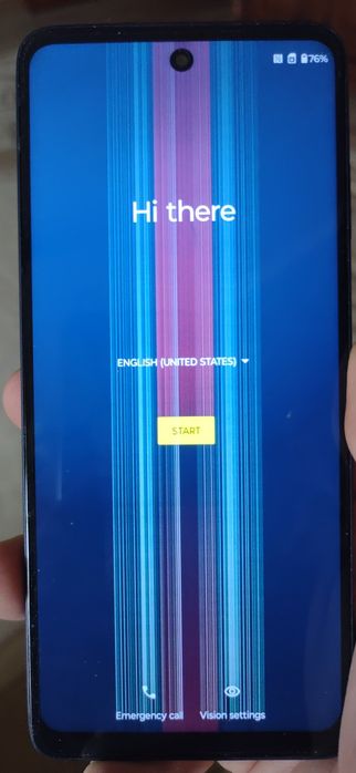 На запчасти Motorola edge 5g uw