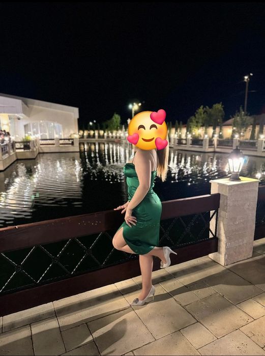 Rochie verde smarald