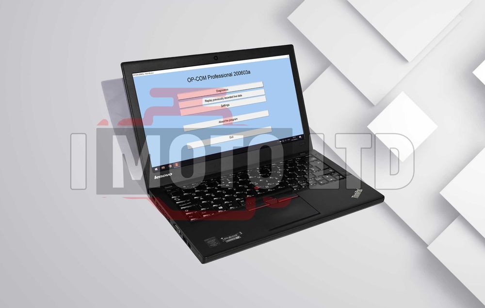 Lenovo ThinkPad 8GB , i5, 256SSD + OP-COM 2020 USB V2