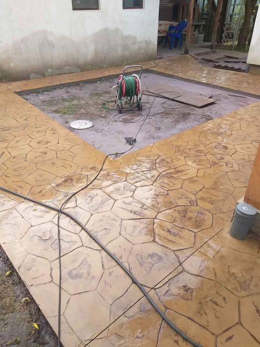 Beton amprentat periat