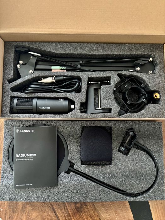 Microfon de studio Genesis Radium 300 XLR