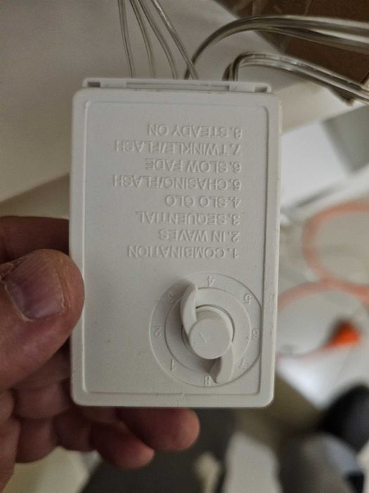 Голям пакет коледна украса висулки LED елха прожектори висулки