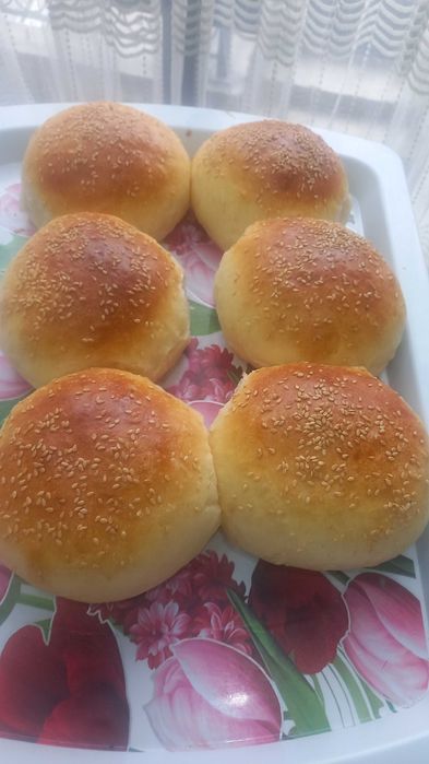 Бургер нонлари.  Burger nonlari