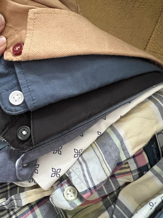 10 Мъжки ризи (XS-S/M) маркови в отлично състояние