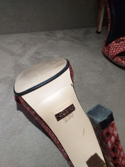 Босоножки Zara, Gucci