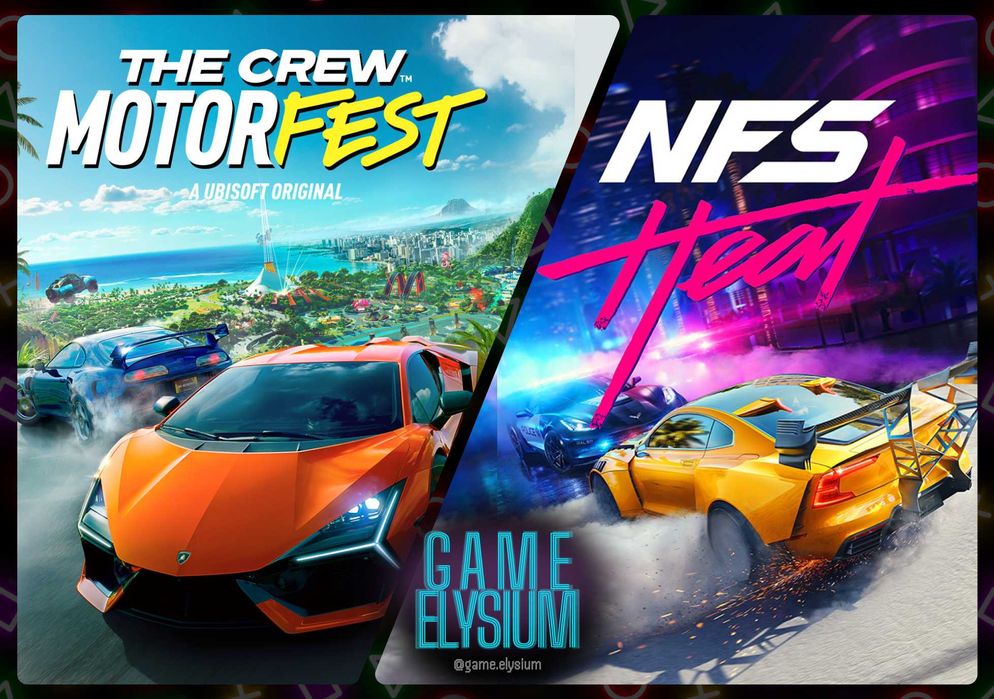 Цифровые игры ГОНКИ PS4/5 | Need for Speed Heat | The Crew Motorfest