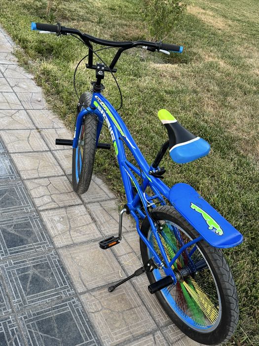 Продается велосипед BMX 24 с широкими колесами и усиленными дисками