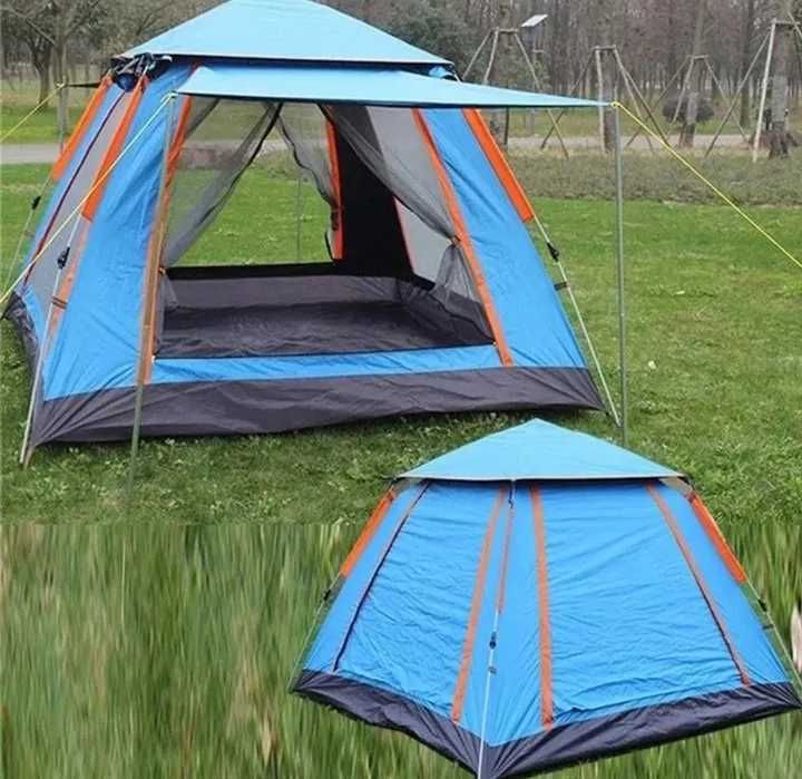 Cort deschidere umbrela,6 pers,cu veranda,240x240x160cm