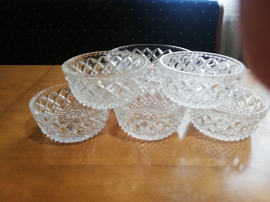 Комплект кристални купи