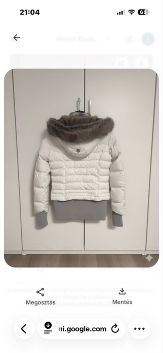 Geaca alba welensteyn xs