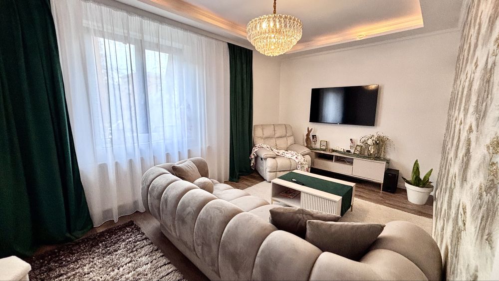 Apartament 4 camere, renovat, etaj 1, mobilat