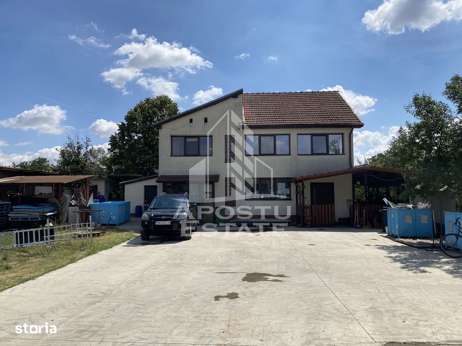 Casa individuala si spalatorie cu fise  Jebel la DN59/E70