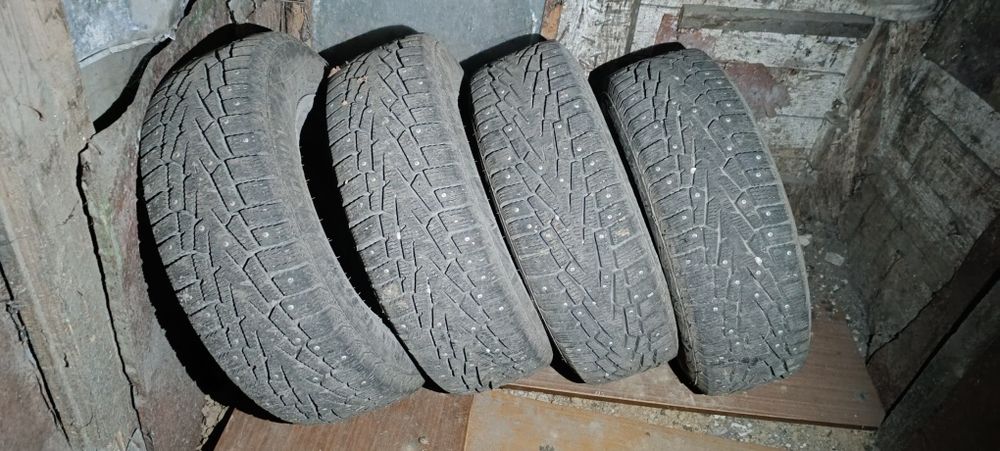 Комплект зимней резины с дисками R 15