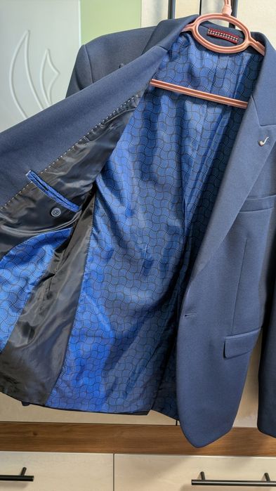 Ted David тъмно синьо сако