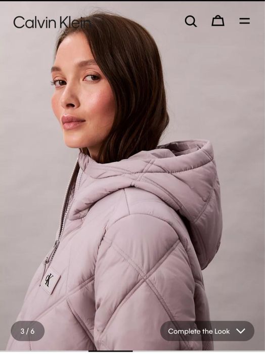 Зимнее пальто Calvin Klein