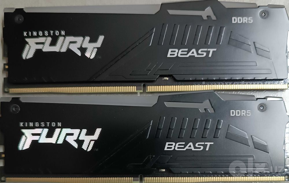 Kingston FURY Beast RGB DDR5 32Gb (2×16GB) 6000Mhz CL30