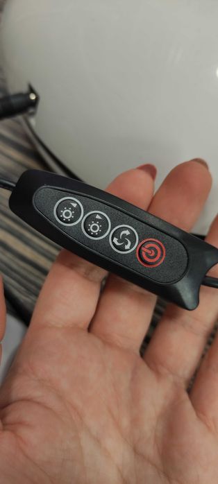 Лампа с лупа за маникюр със стойка или захващане за масата