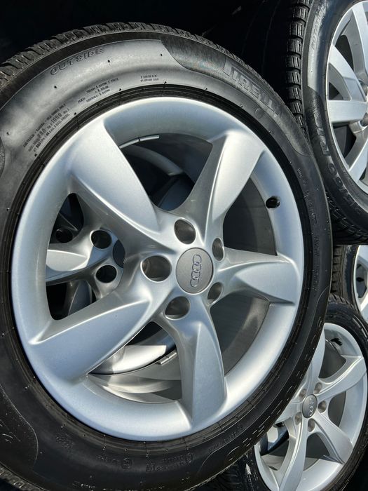 Jante Originale AUDI pe 17" 5x112 stare ca noi