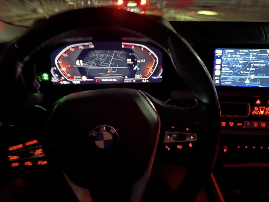 BMW 320 Diesel 2021 Led/Ceasuri digitale/Navi mare/Carvertical verde