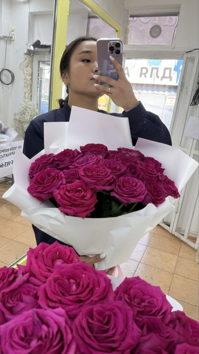 Букет из роз свежий