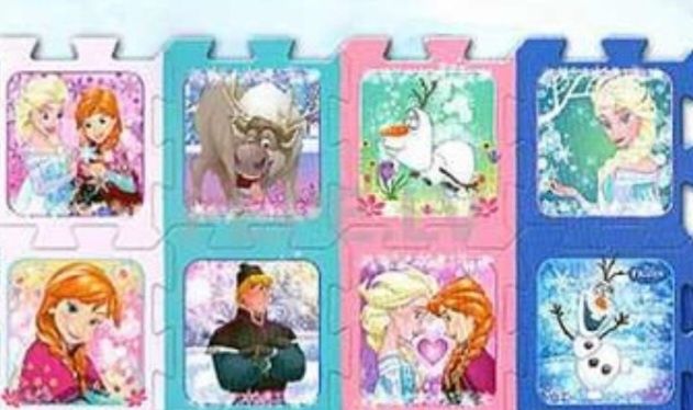 Copilul tau sta pe jos? Covor puzzle (180x120)cm de inalta calitate