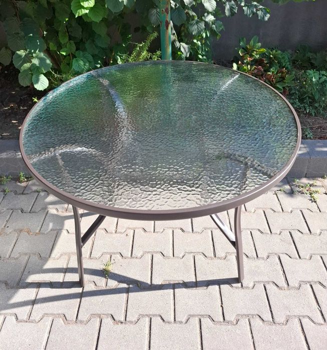 Set Mobilier Masa Rotunda+4 Scaune Terasa/Gradina JGX-062
