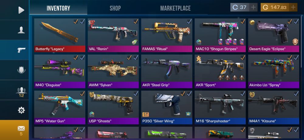 Аккаунт standoff 2