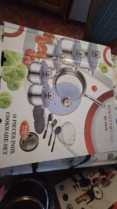 Oale de inox cu fundul gros