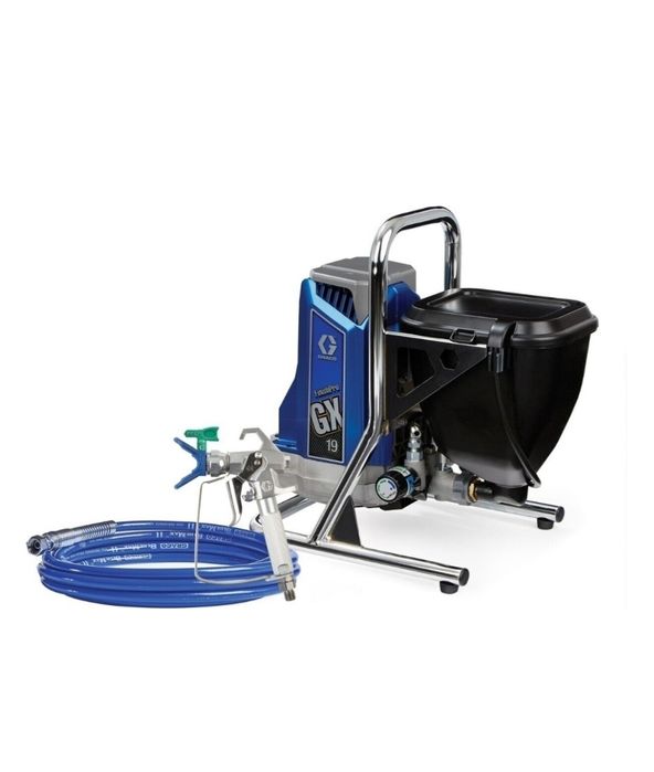 Graco Оригинал! Безвоздушный окрасочный аппарат Graco GX FF с бункером