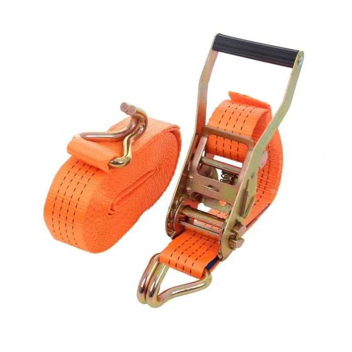 Chinga auto ancorare cu clichet din material textil cu carabina 10m