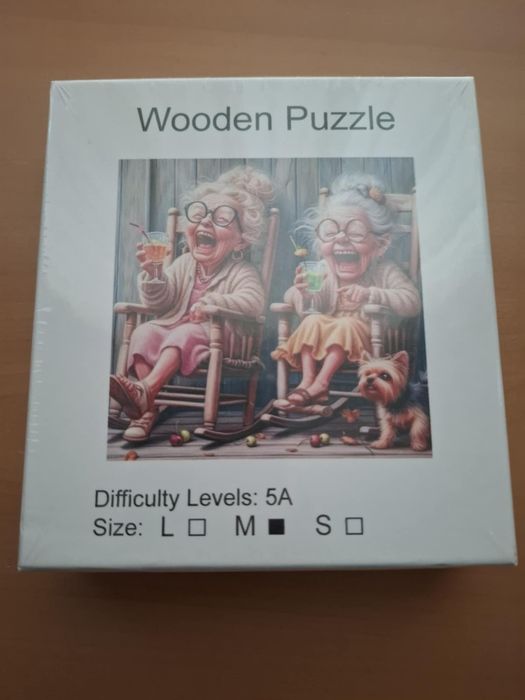 Красиви дървени пъзели. Цветен кръгъл пъзел за всички възрасти.
Идеале